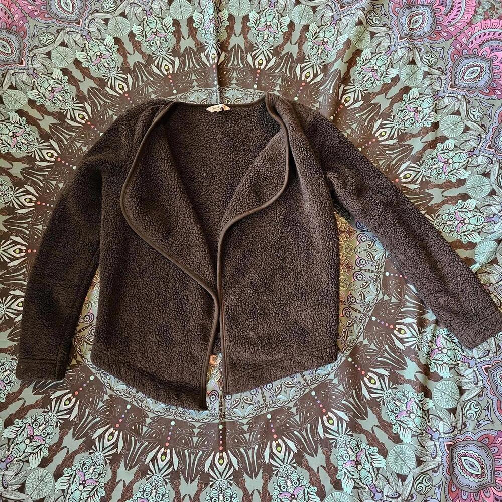 Juicy Couture Women's Black Sherpa Jacket